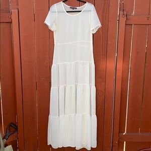 For Love and Lemons Sheer Maxi Dress